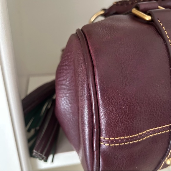 PLUM Dooney & Bourke Florentine Satchel - Picture 11 of 16